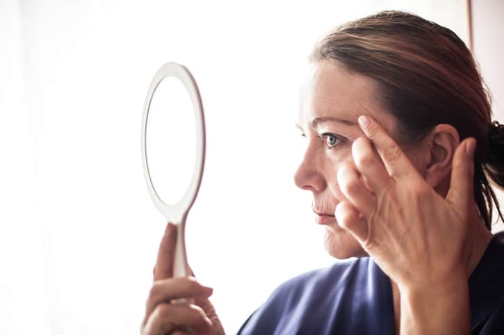 Dermal fillers are often used around the lips to treat fine lines